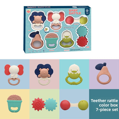 Teether Rattle - 115-04 7 pack