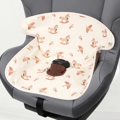 Stroller Seat Pad - Hobby Horse Dove / Default