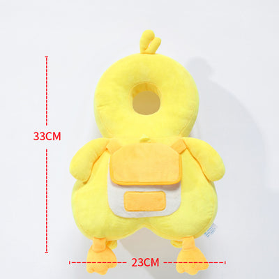 Head Protection Pillow - Duck Upgraded With Strap Squeak