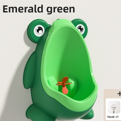 Frog Potty Urinal - Green + Hook