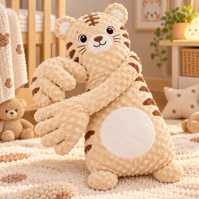 Soothing Sleep Comforter beige tiger clean product photo