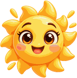 The Apykidz sun mascot